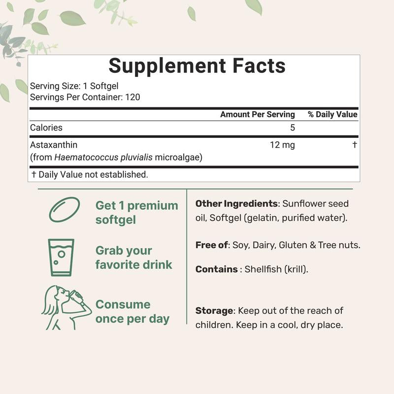 Solvana Astaxanthin – Nature’s Most Powerful Antioxidant