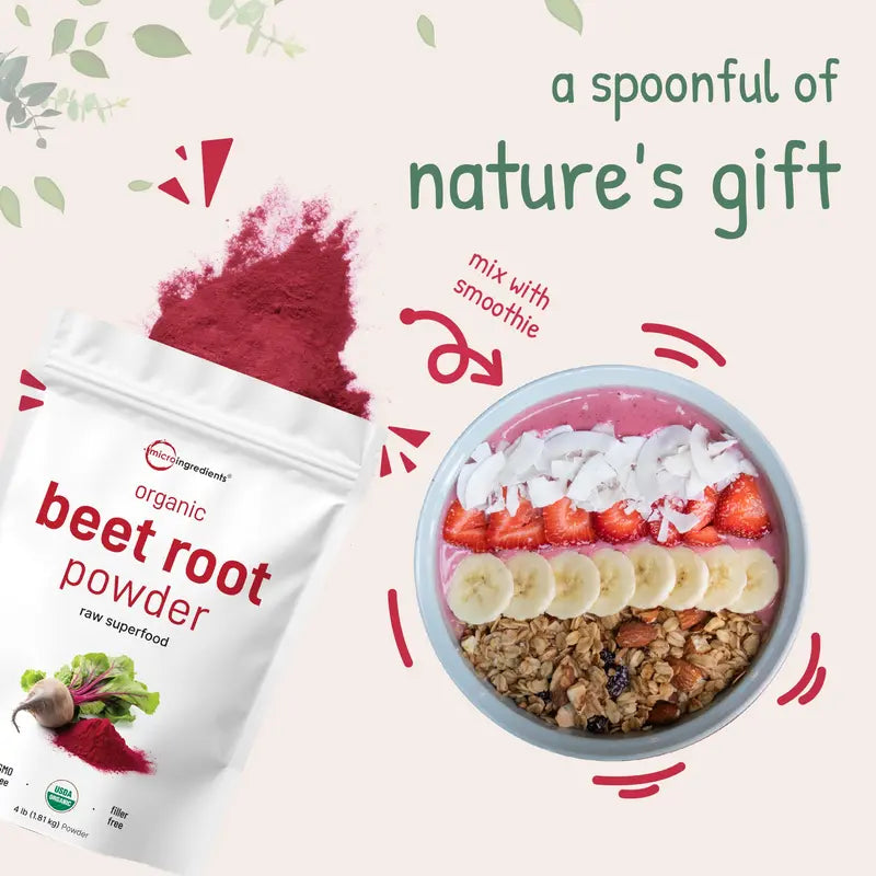 Pumping Beet Root Powder